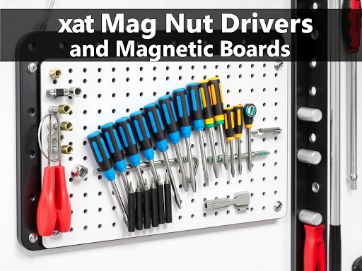 Hex Mag Nuts Drivers and Magnetic Boards